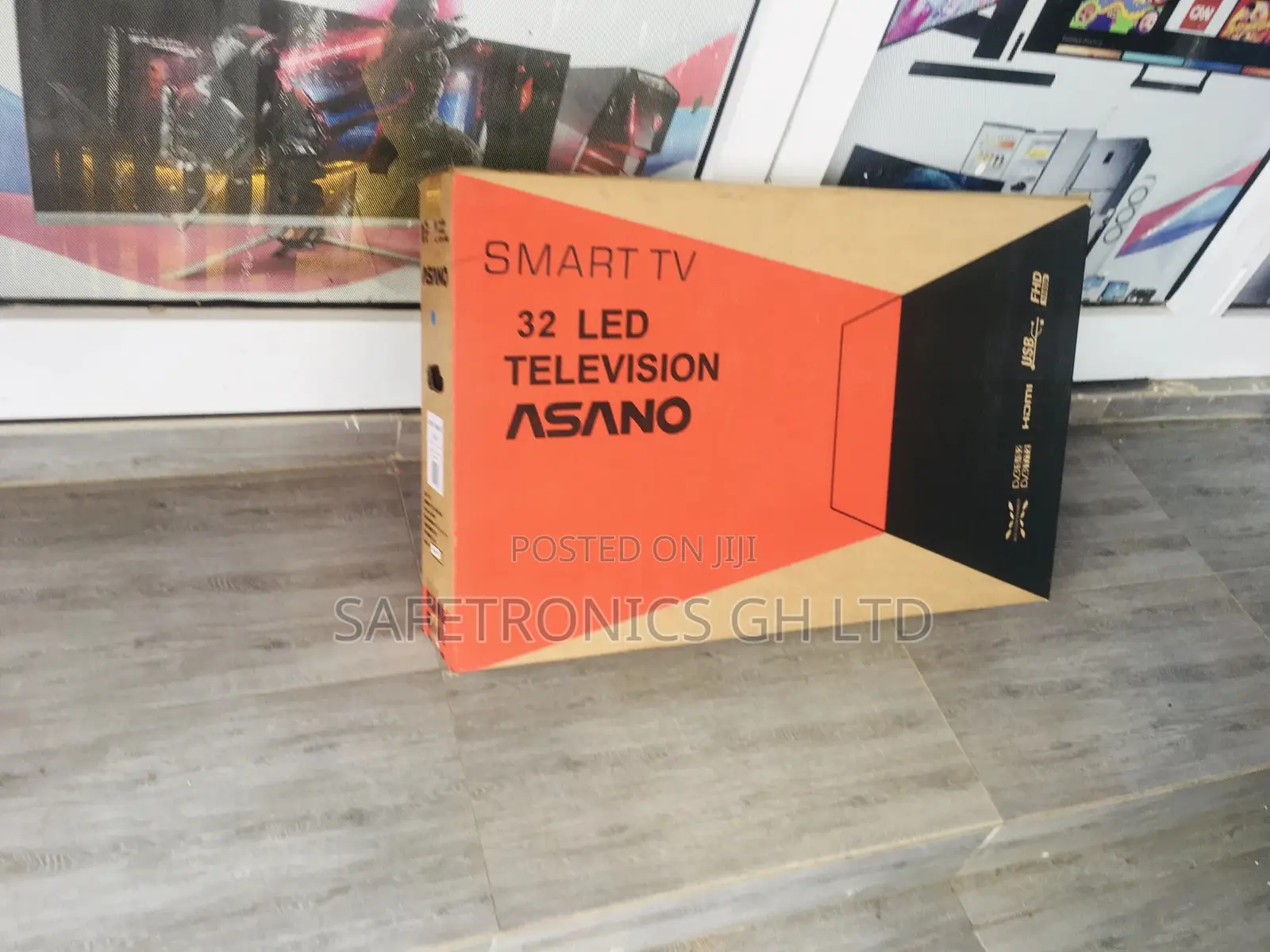 Neat and Affordable Glossy 32 Inches Smart Asaon LED Tv
