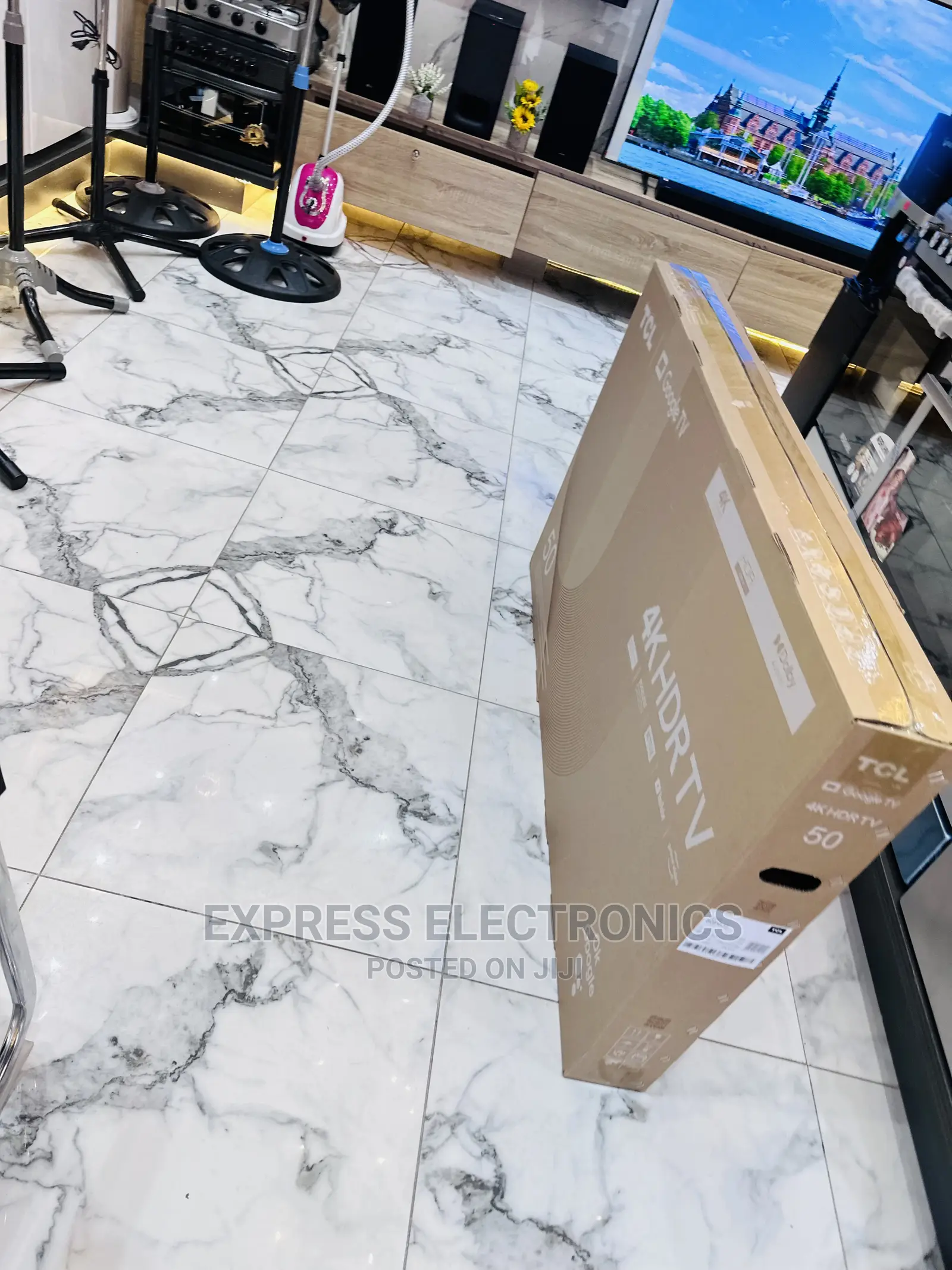 Endless Design UHD Smart TCL P635 50” Tv 