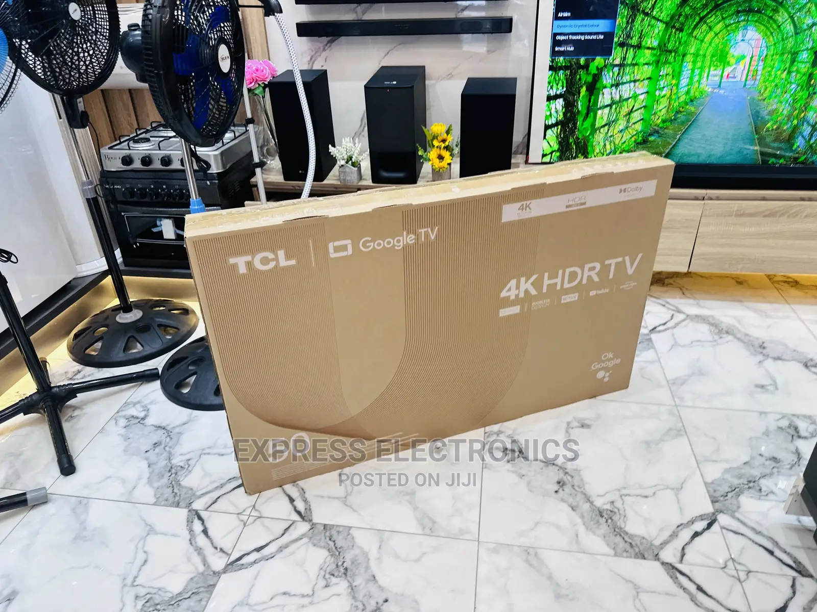 Enjoy  Good Clear Display UHD Smart TCL P635 50” Tv