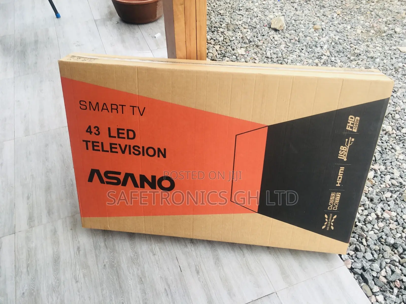 Cute Clear 43 Inches Smart Glossy Led Asaon