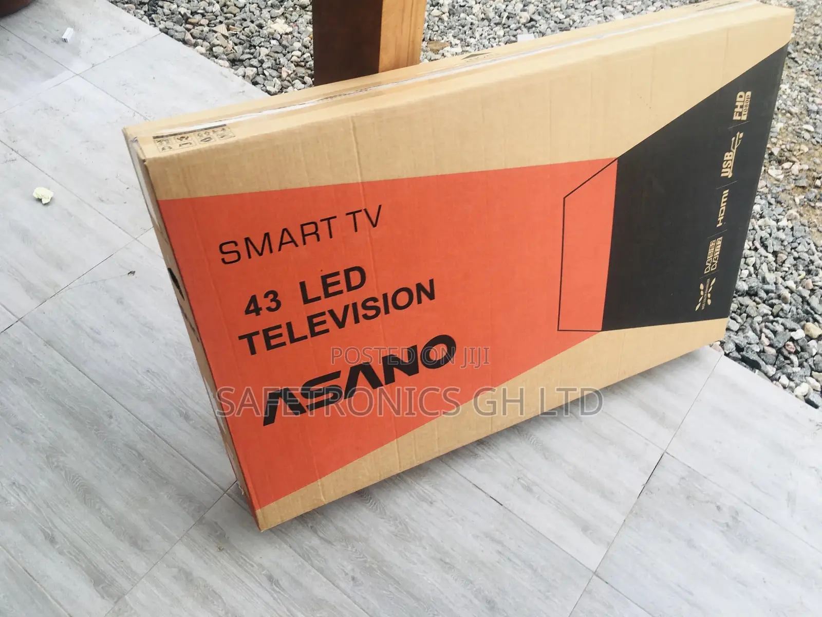 Cute Clear 43 Inches Smart Glossy Led Asaon