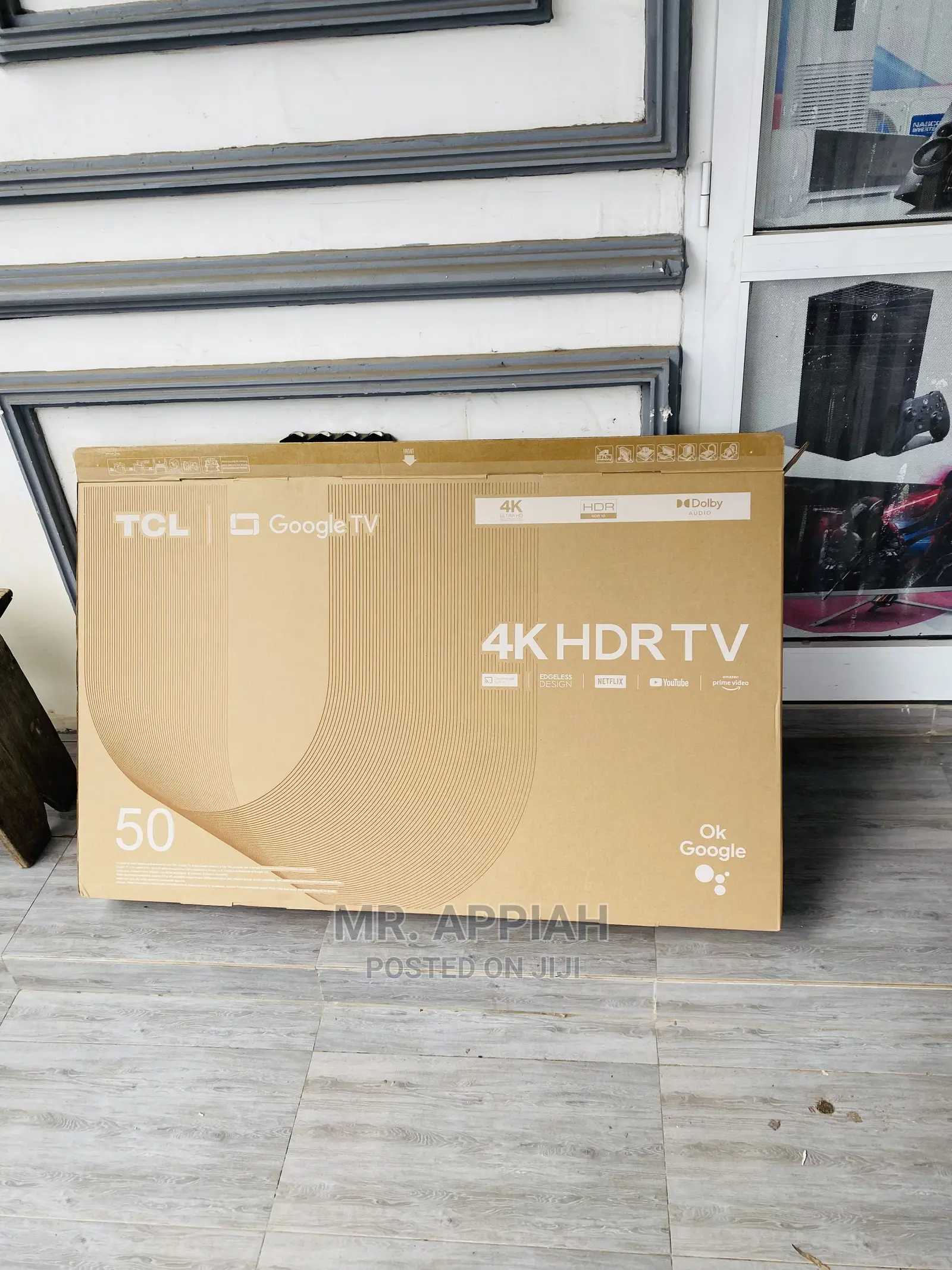 Extremely Quality TCL 50” Smart Android Tv 50P635 Available