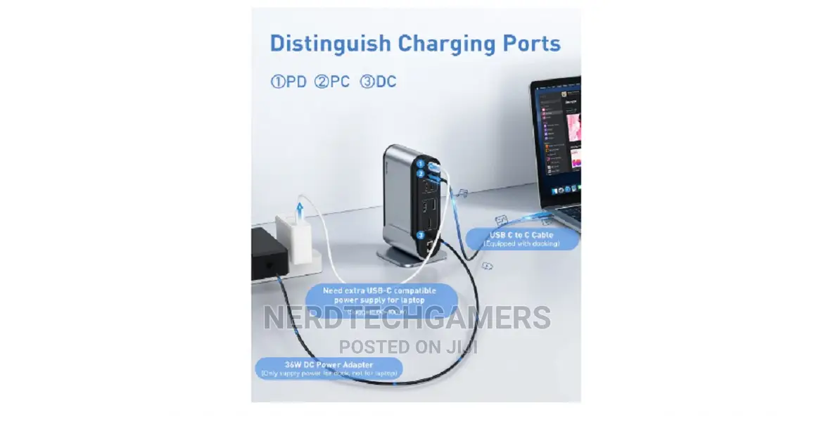 Baseus 17-in-1 USB C Docking Station to Cast on 3 Monitors