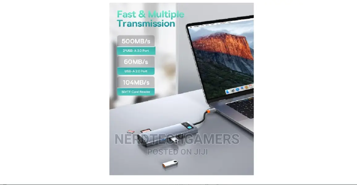 Baseus Laptop Docking Station Dual Monitor, 9 In 1 Usb C Hub
