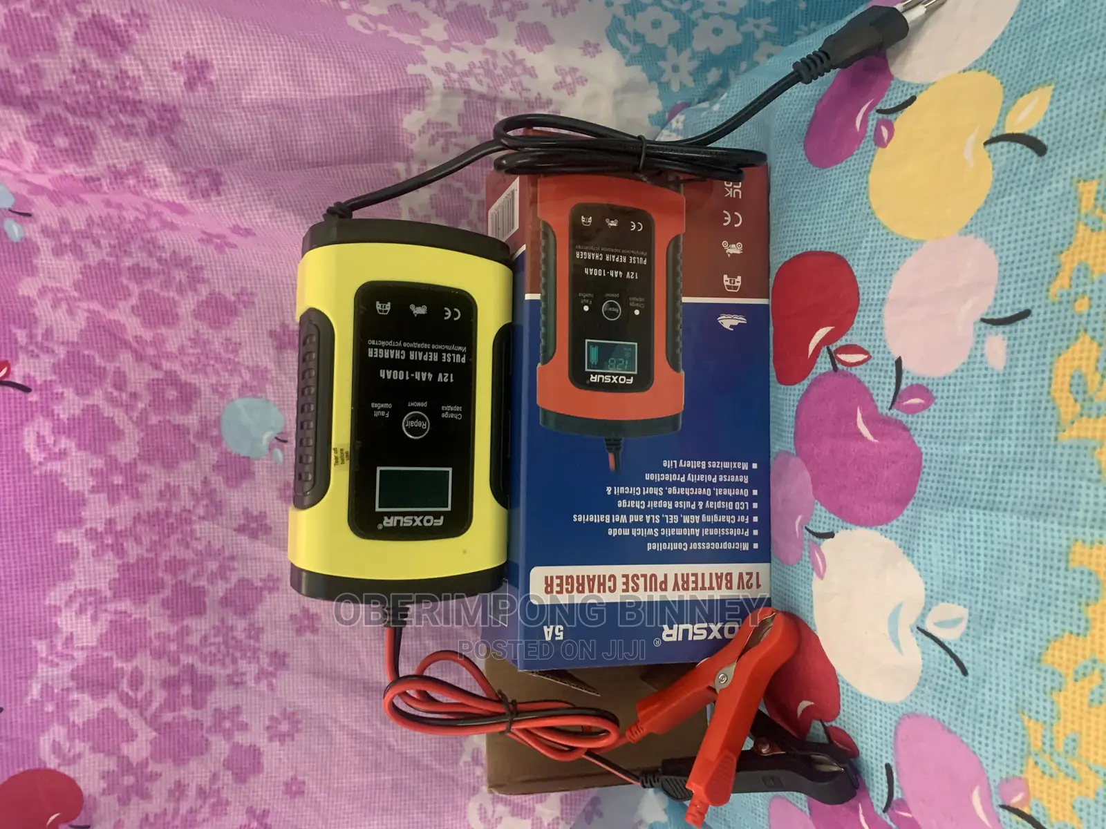 Car Battery Charger 12v(4-100ahs)