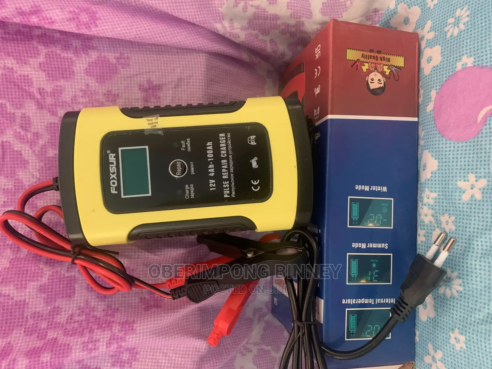 Car Battery Charger 12v(4-100ahs)