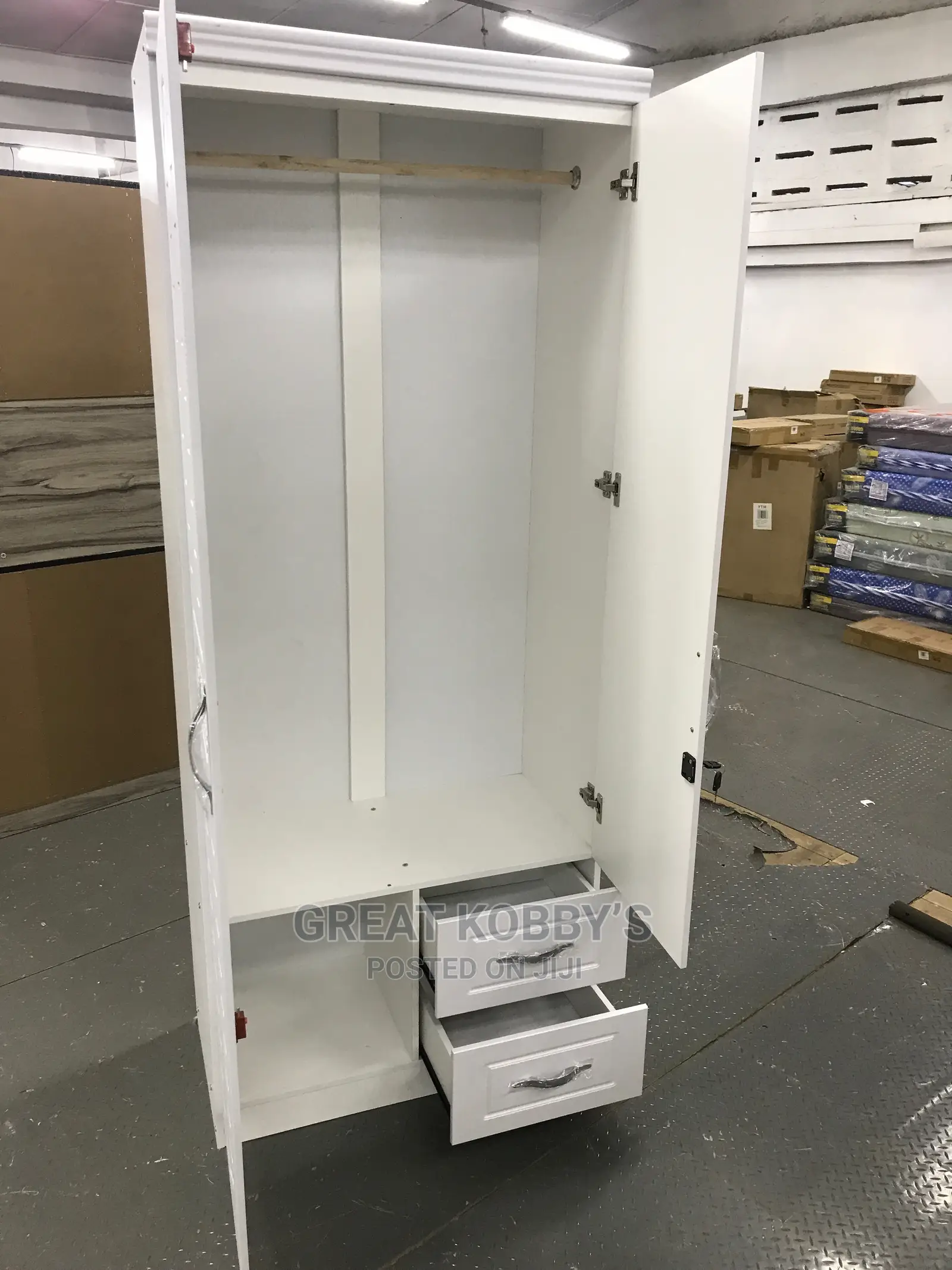 2 Doors Foreign Wardrobe
