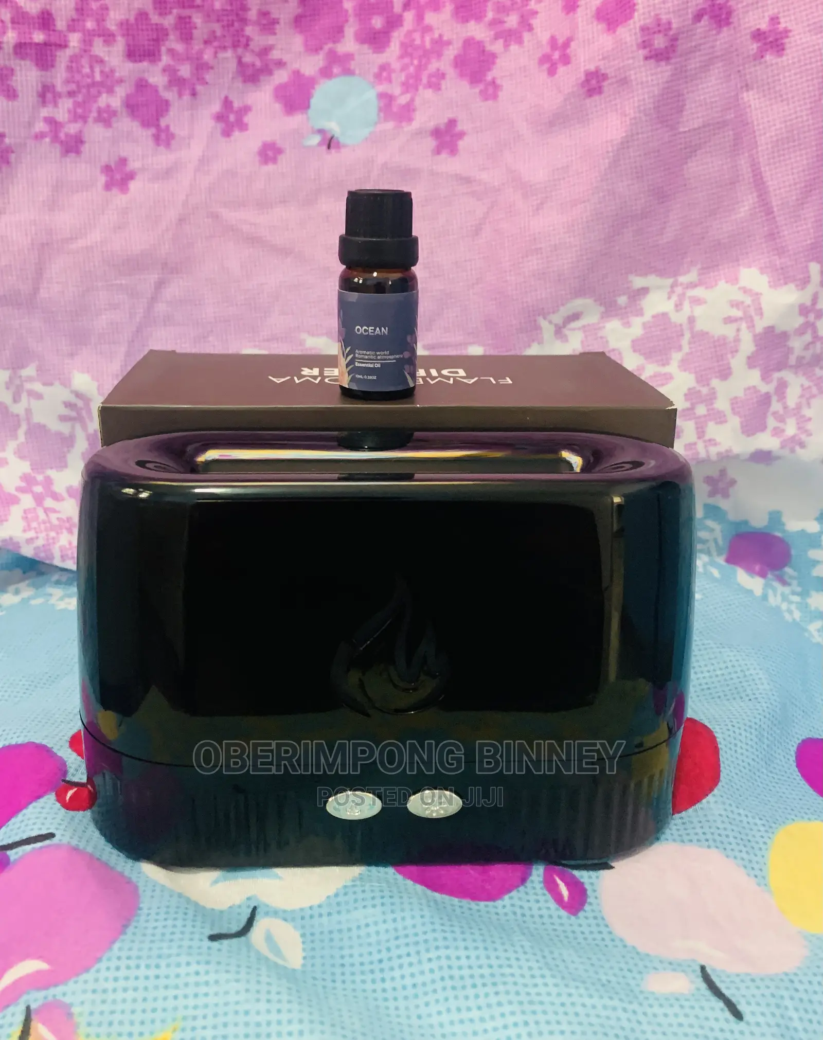 Diffuser Flame With Free Oil