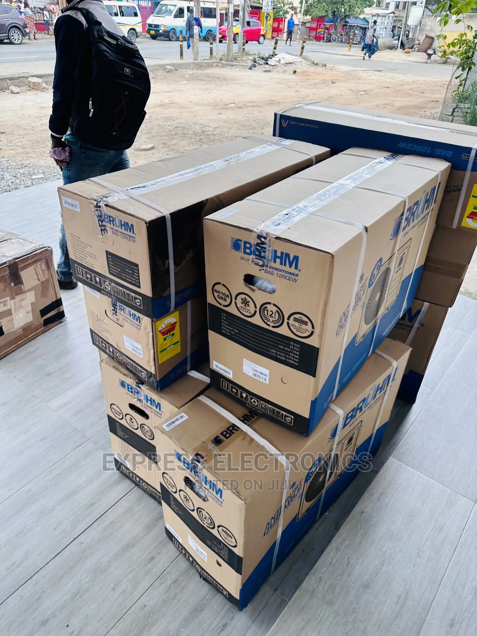 Best and Authentic Look 1.5hp Split R410 Gas Bruhm Ac