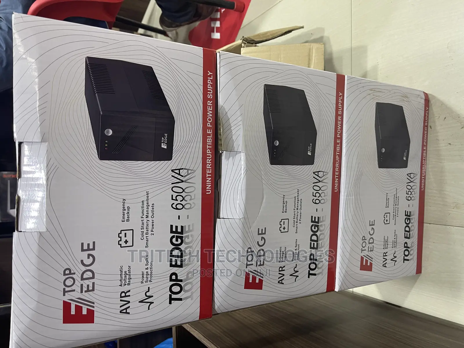 Top Edge-650va UPS With Automatic Voltage Regulator