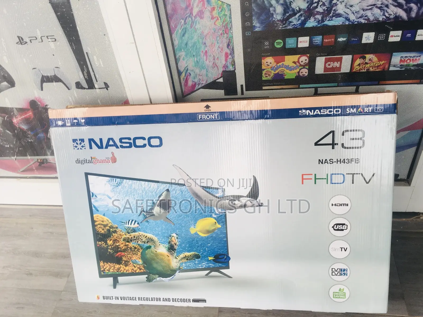 Smart Nasco 43 Inches LED Digital Glossy Tv
