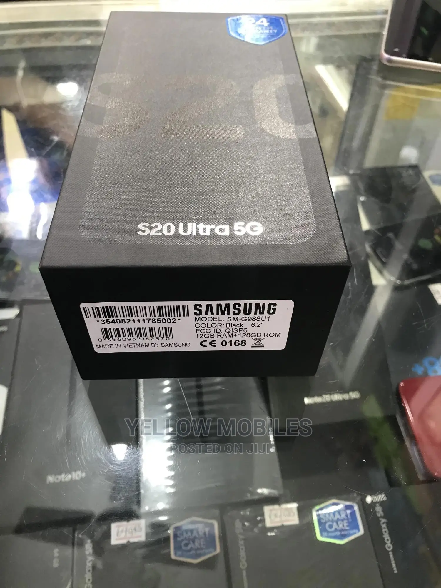 New Samsung Galaxy S20 Ultra 5G 128 GB Black