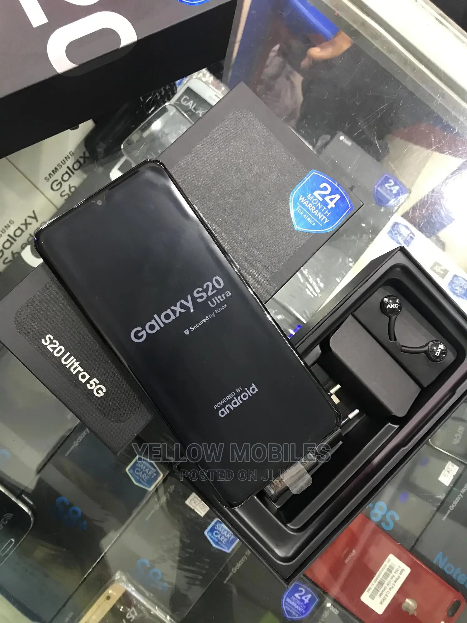New Samsung Galaxy S20 Ultra 5G 128 GB Black