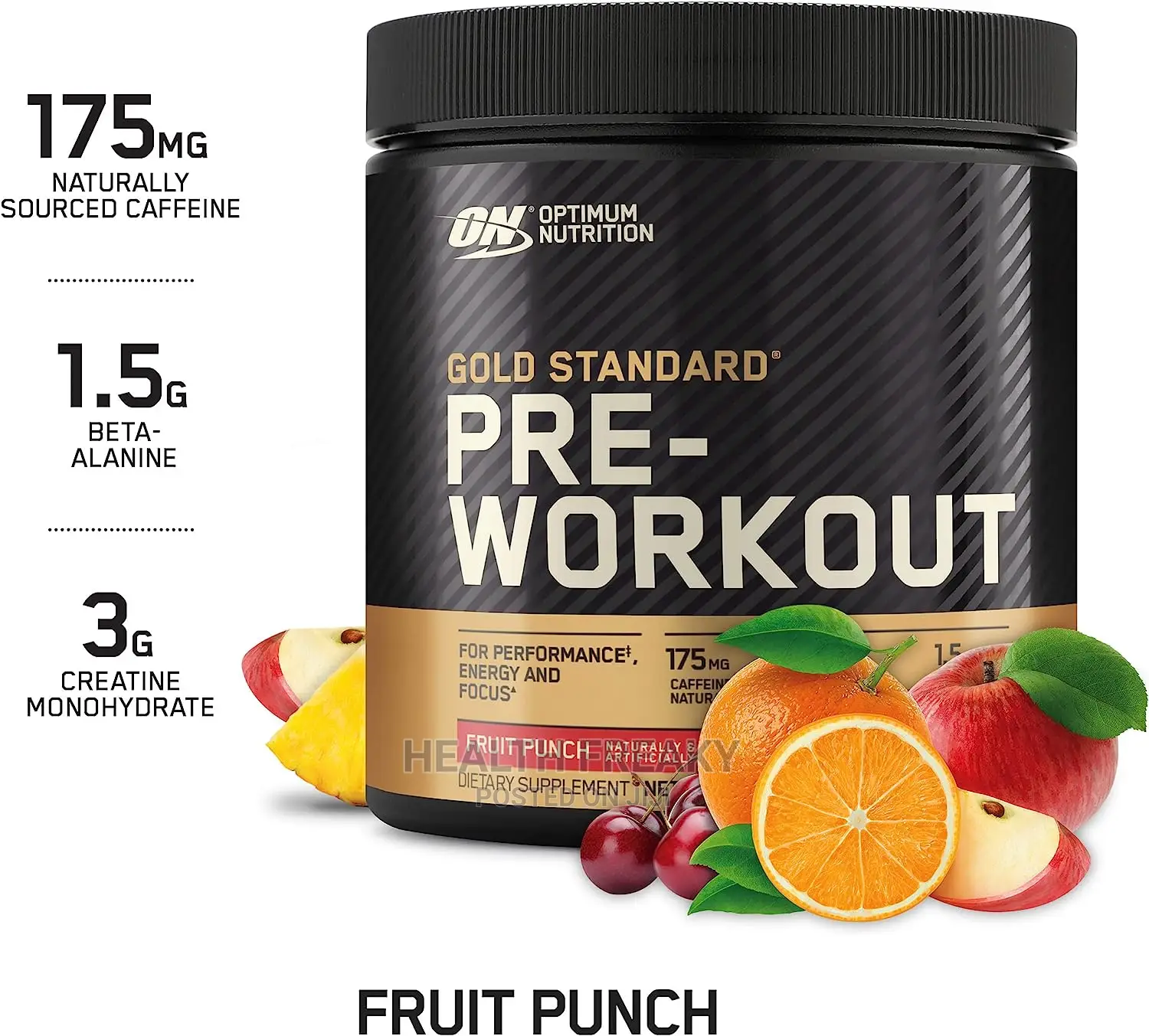 Preworkout Gold Standard Creatine Energy Performance