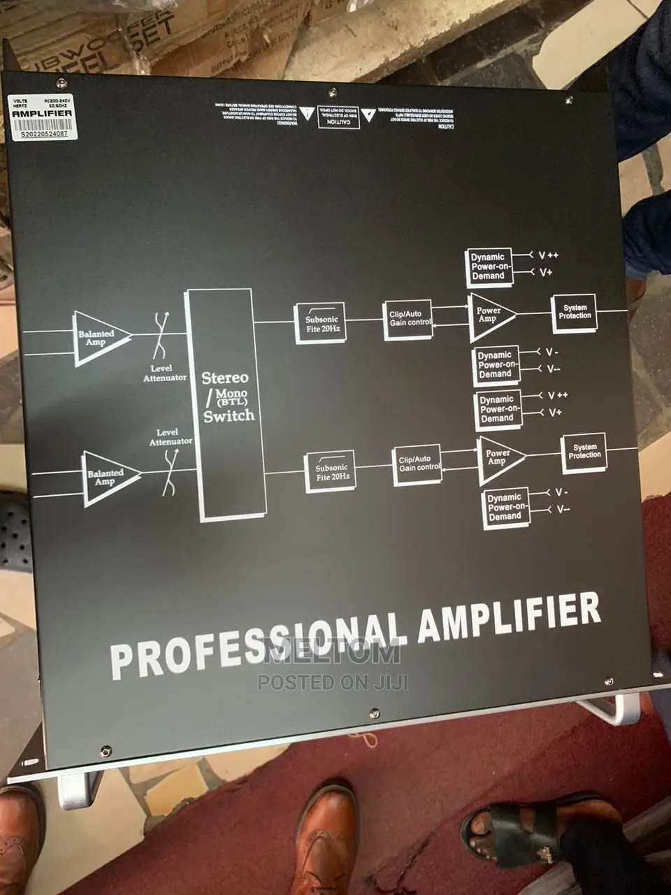 Ev P-9300 3U PRO Amplifier