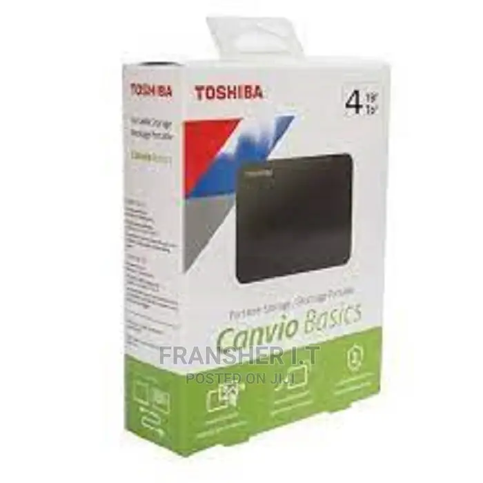 Toshiba 4TB EXTERNAL HDD Canvio Basics 2.5-Inch USB 3.0 Port