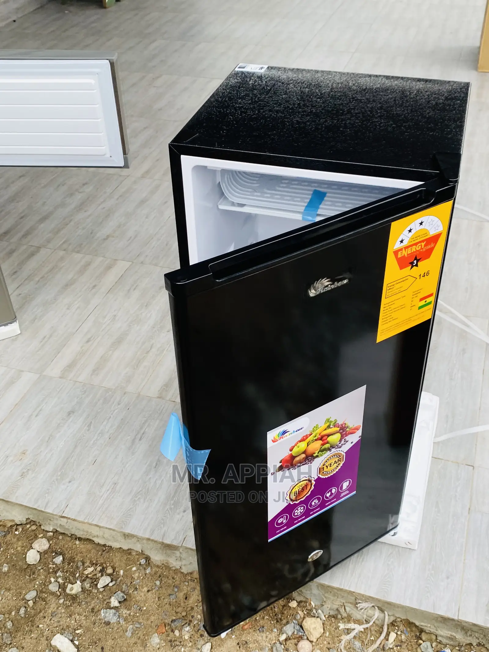 Rainbow Refrigerator Works Faster,Farther Save Energy(93ltr)