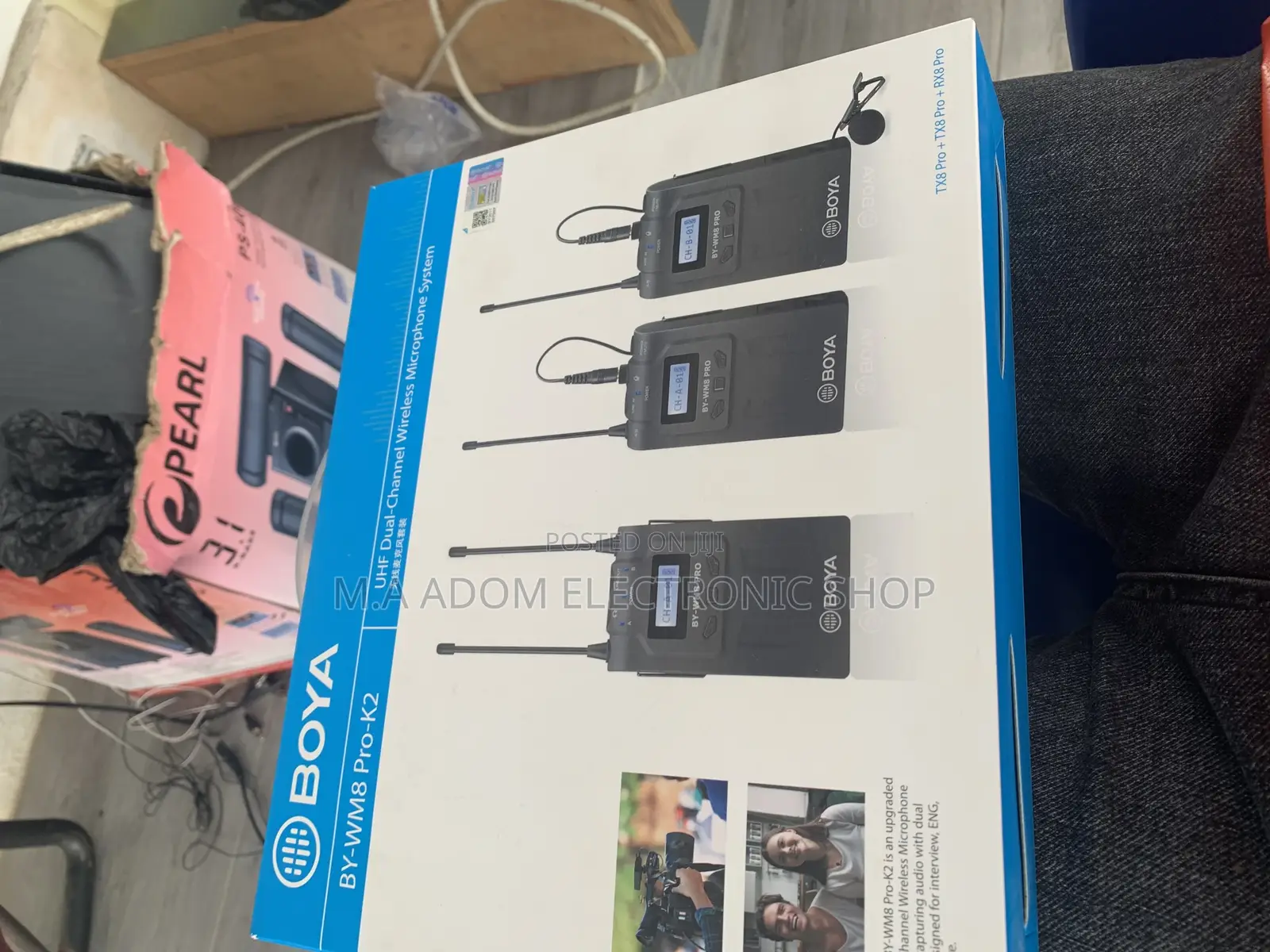 Boya Dual Channel Wireless Microphone System
