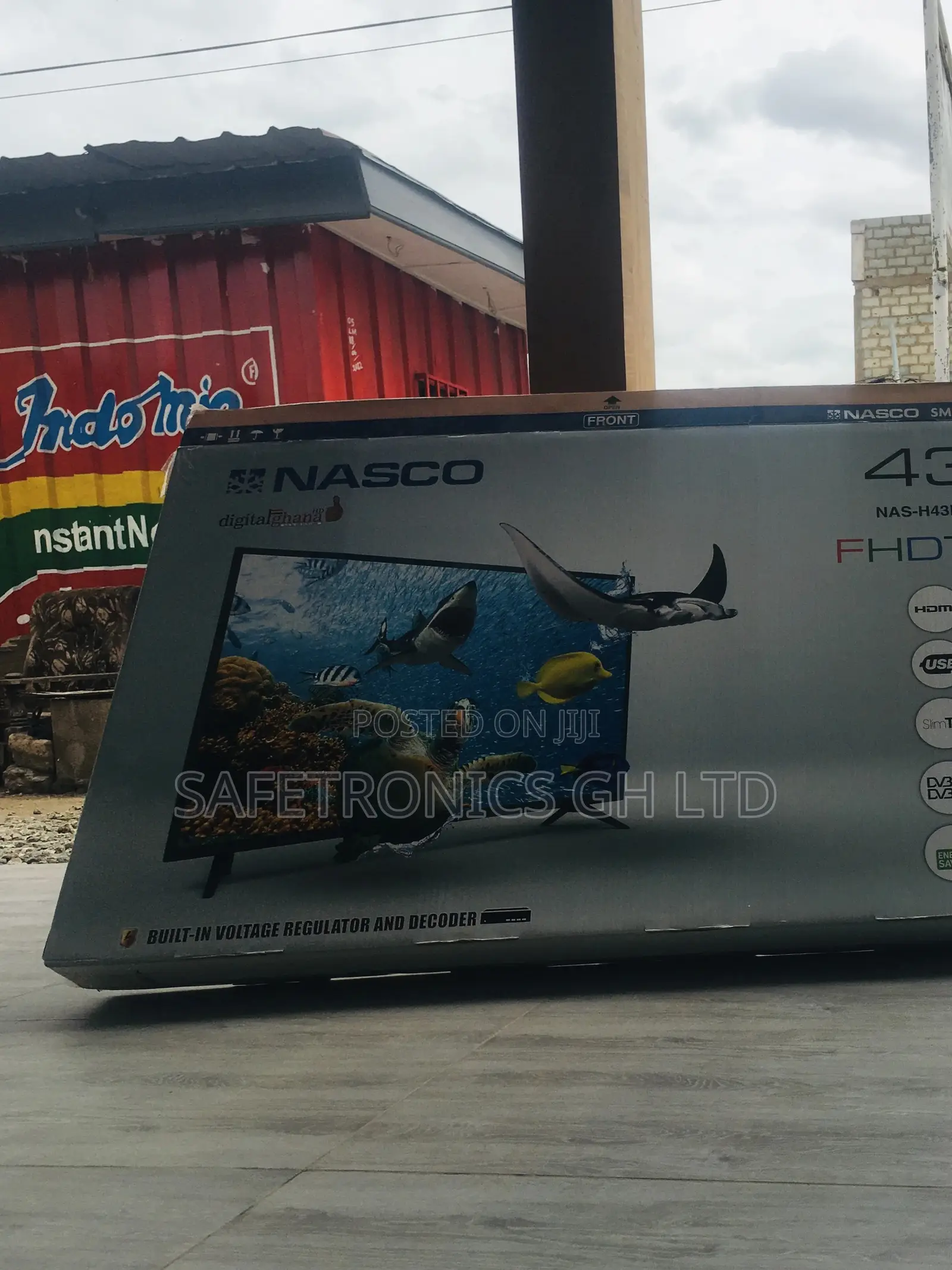 Clear View Nasco 43 Inches Glossy Digital FHD Nas-H43fb Led
