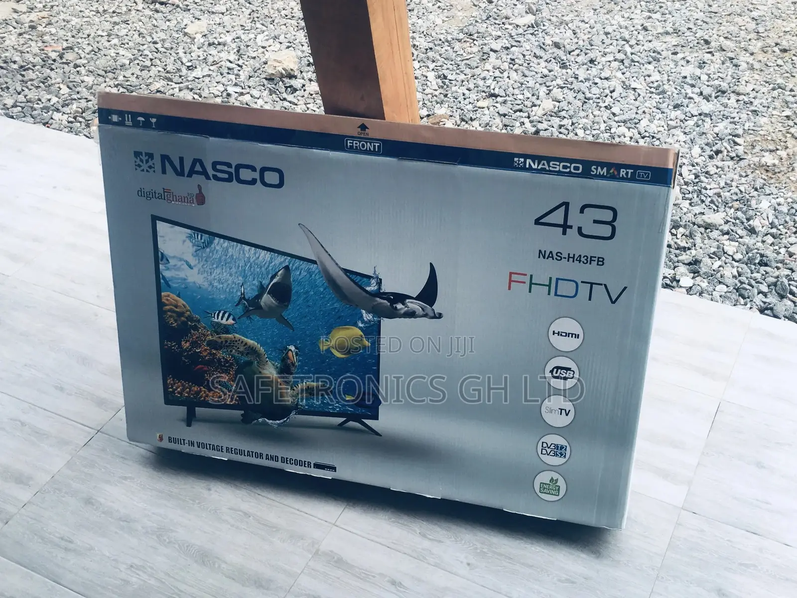 Shop the Best Nas-H43fb 43 Inche Glossy LED FHD Nasco Tv