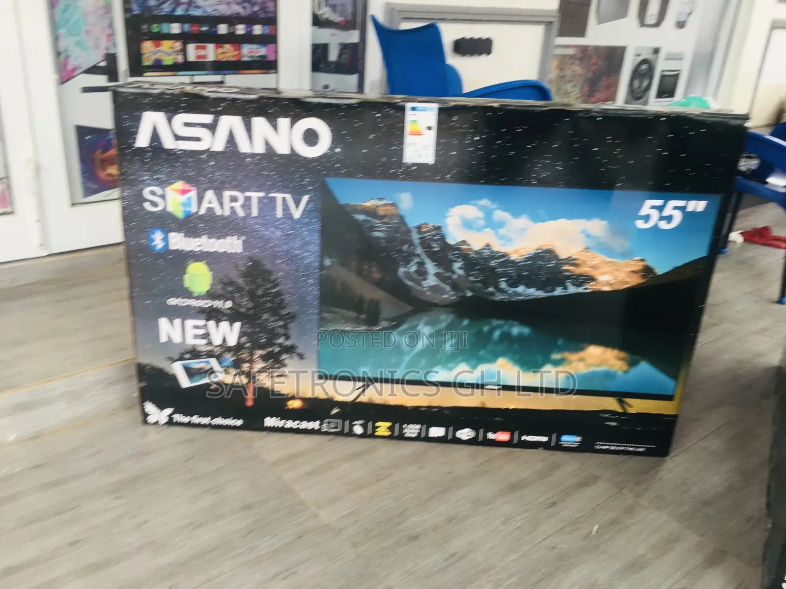 Genuine UHD LED Asaon 55 Inches Glossy Smart 