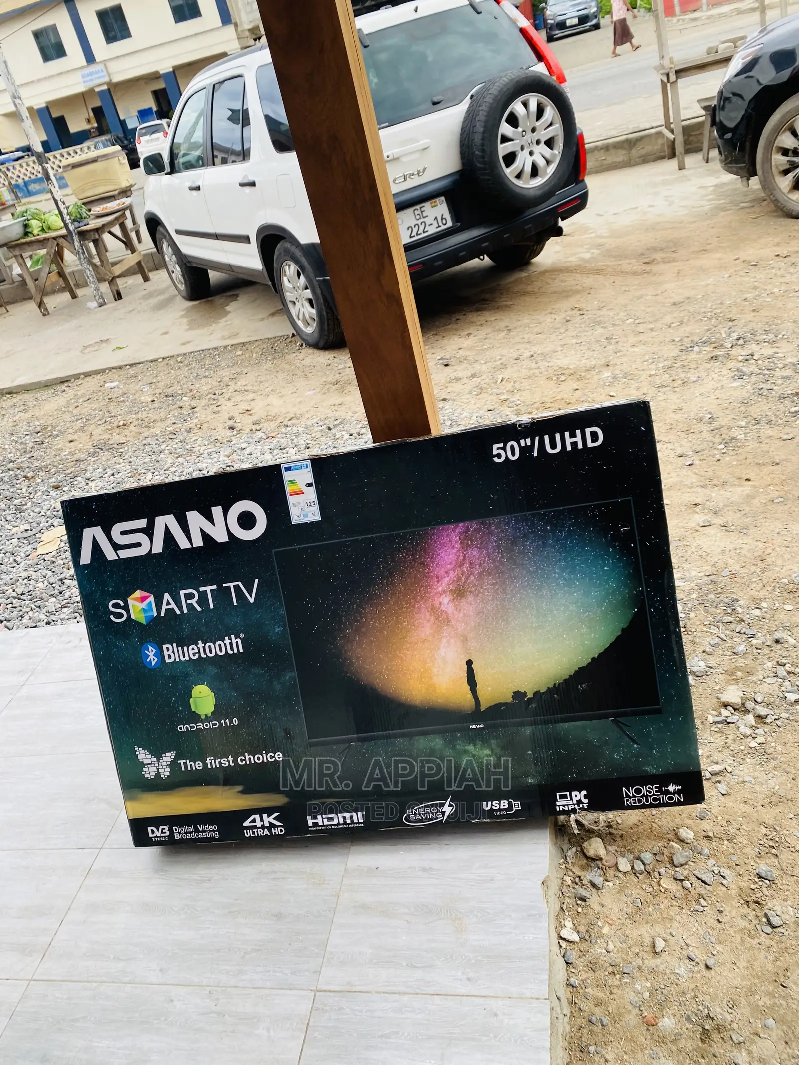 .Enjoy Great Content on Asano 50”Uhd Smart Bluetooth Tv.: