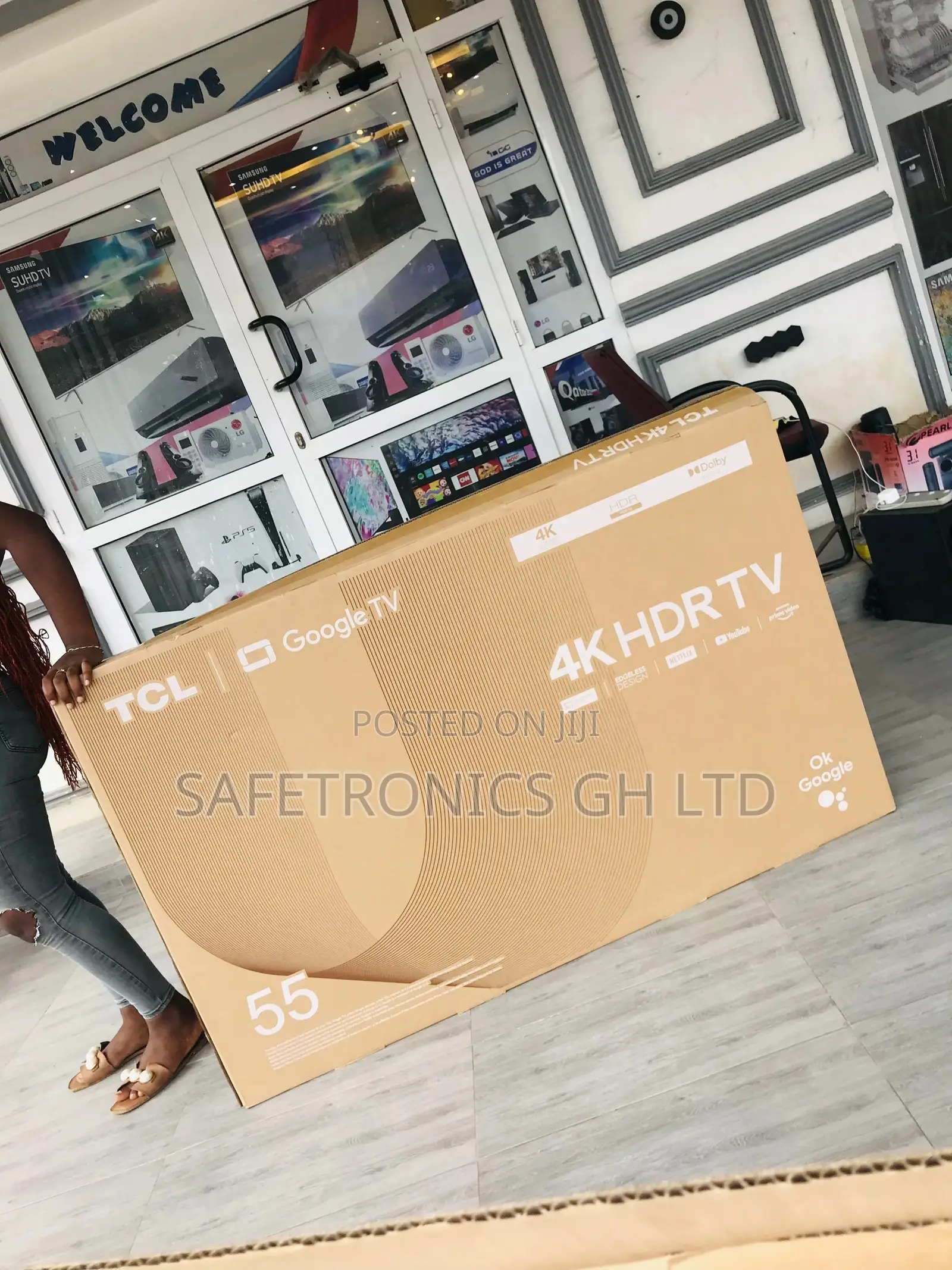 Text for TCL Glossy 55 Inches Led P635 Tv