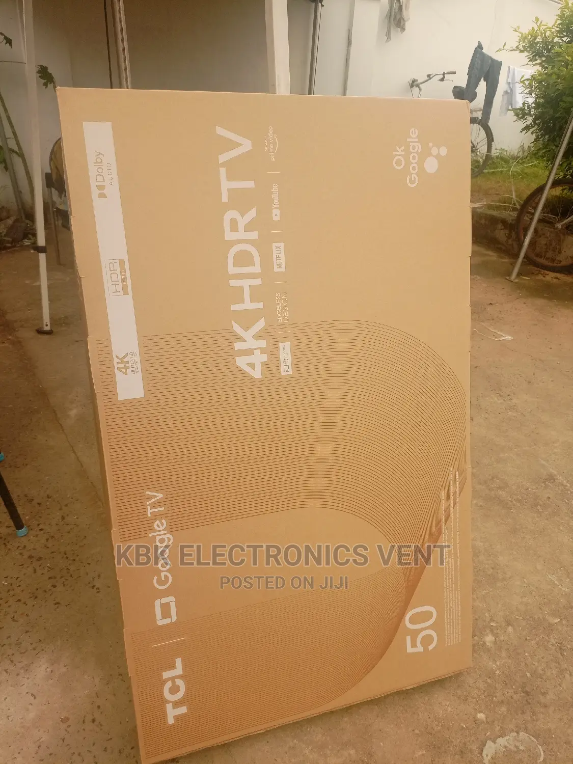 Tcl 50" Smart Uhd Android Google Tv