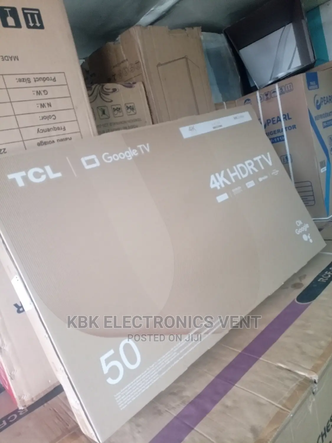 Tcl 50" Smart Uhd Android Google Tv
