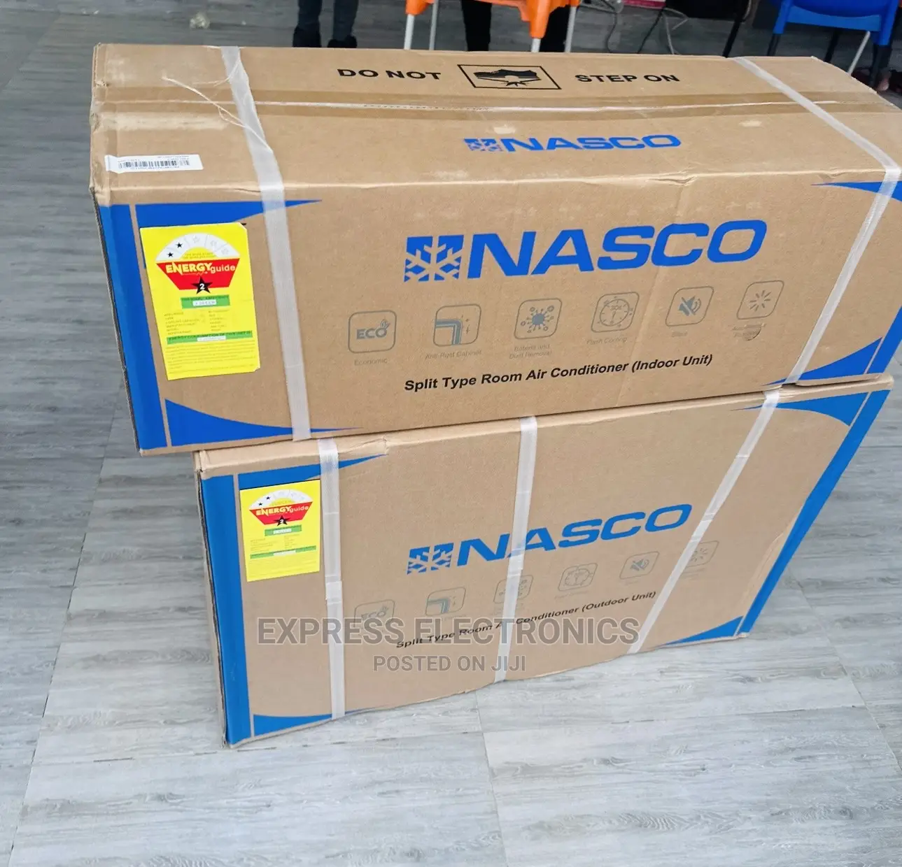 Remote Control Split Nasco 1.5hp R410 Gas AC