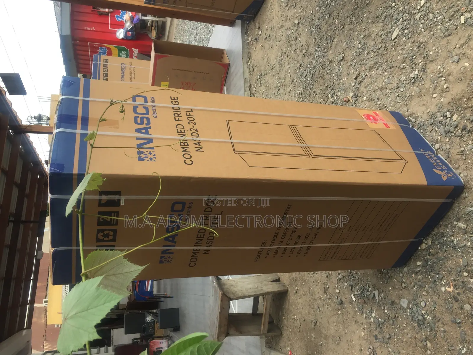 Standing Nascod2-20fl Bottom Freezer Fridge