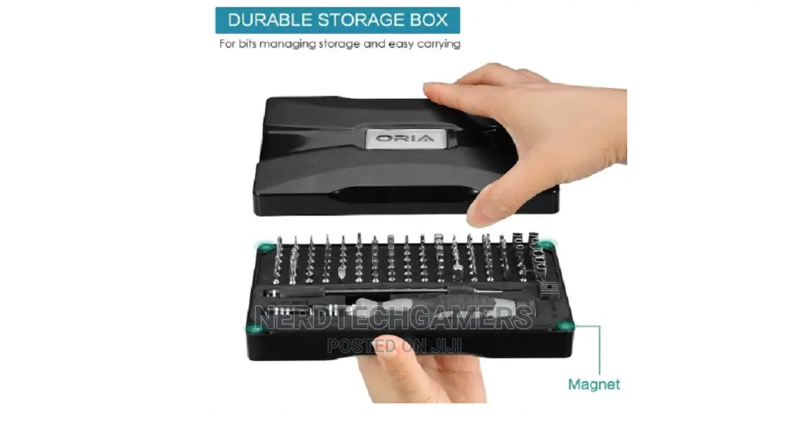 Precision Screwdriver Set 106 In 1 With 102 Bits