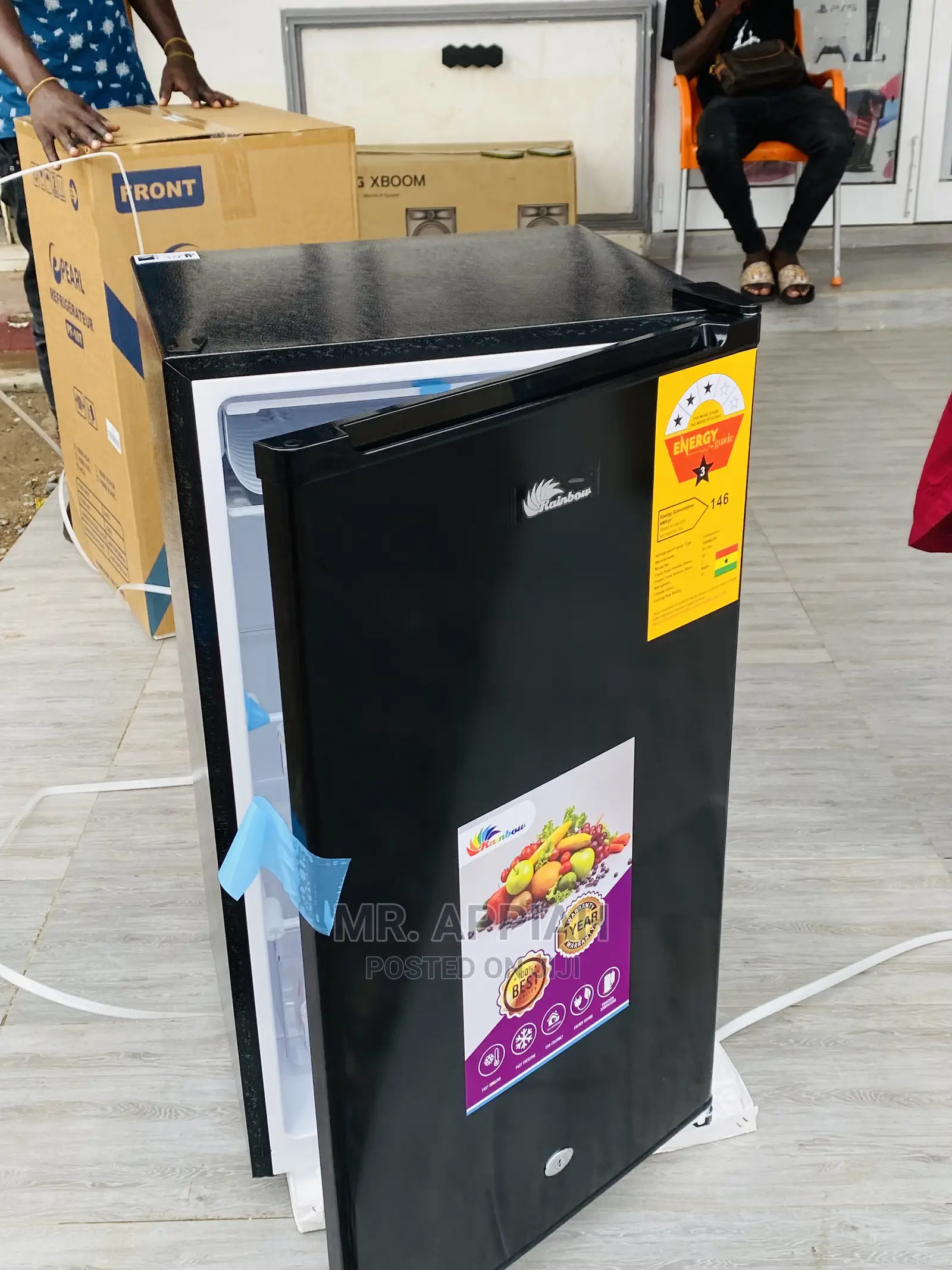 Quality Yet Affordable 93ltr Rainbow Table Top Fridge,RF-108
