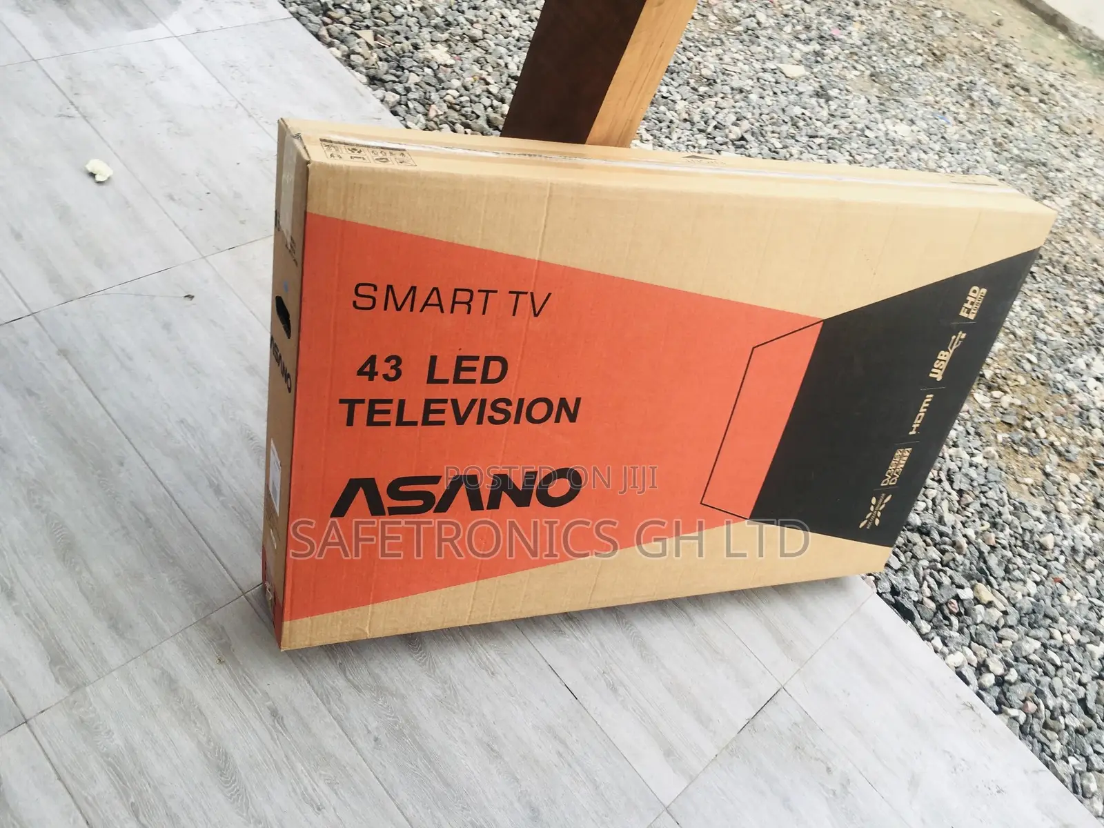 Smart Asaon Tv 43 Inches Glossy LED Adjustable 