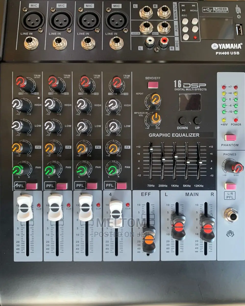 Yamaha 4channels Powered Mixer