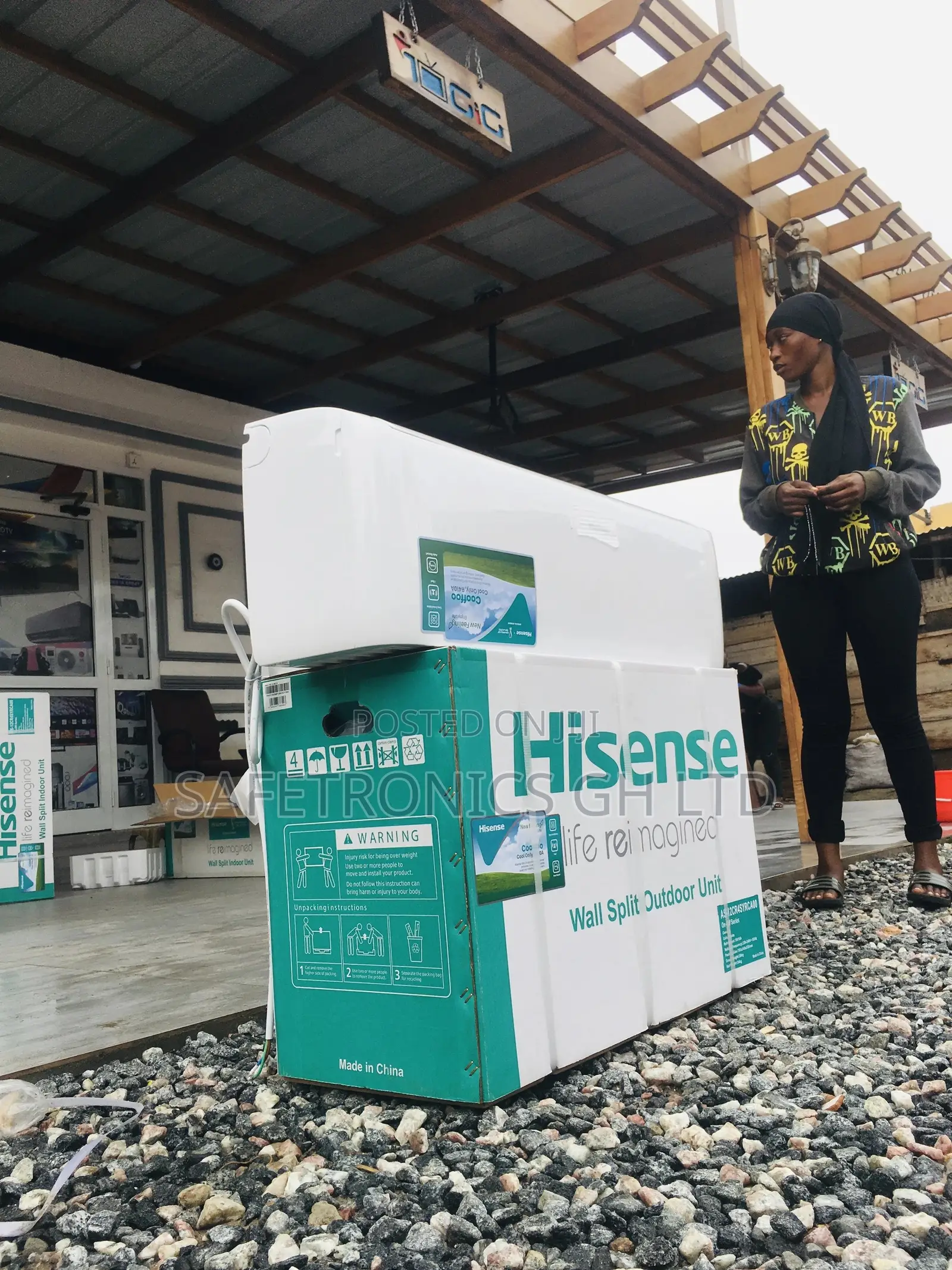 Hisense Split Original 1.5hp R410 Airconditioner