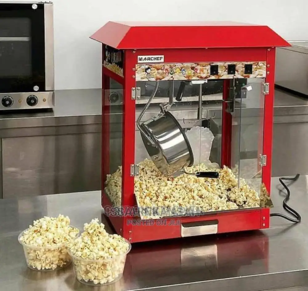 Foreign Popcorn Machine