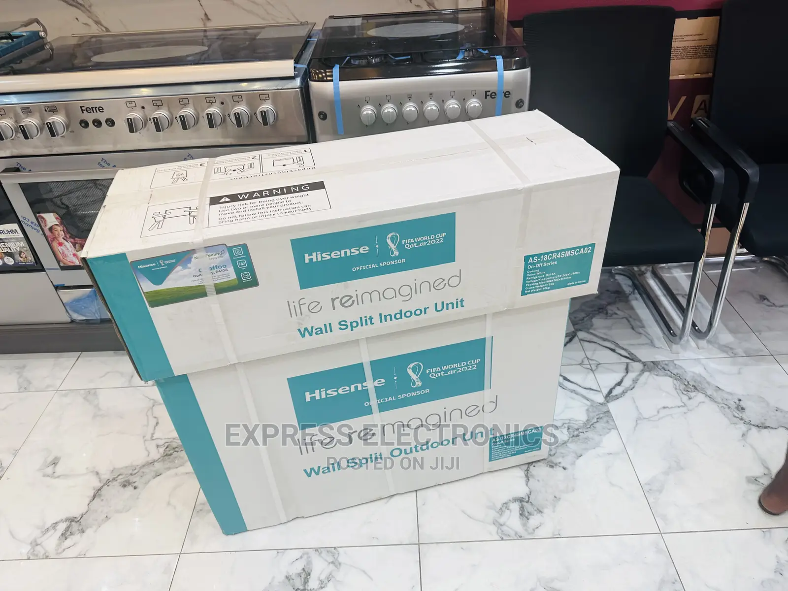 Stylish Design Look  R410 Gas Hisense 2hp Split