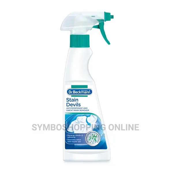 Dr Beckman Stain Devils–Antiperspi. Sweat Mark Remover 250ml