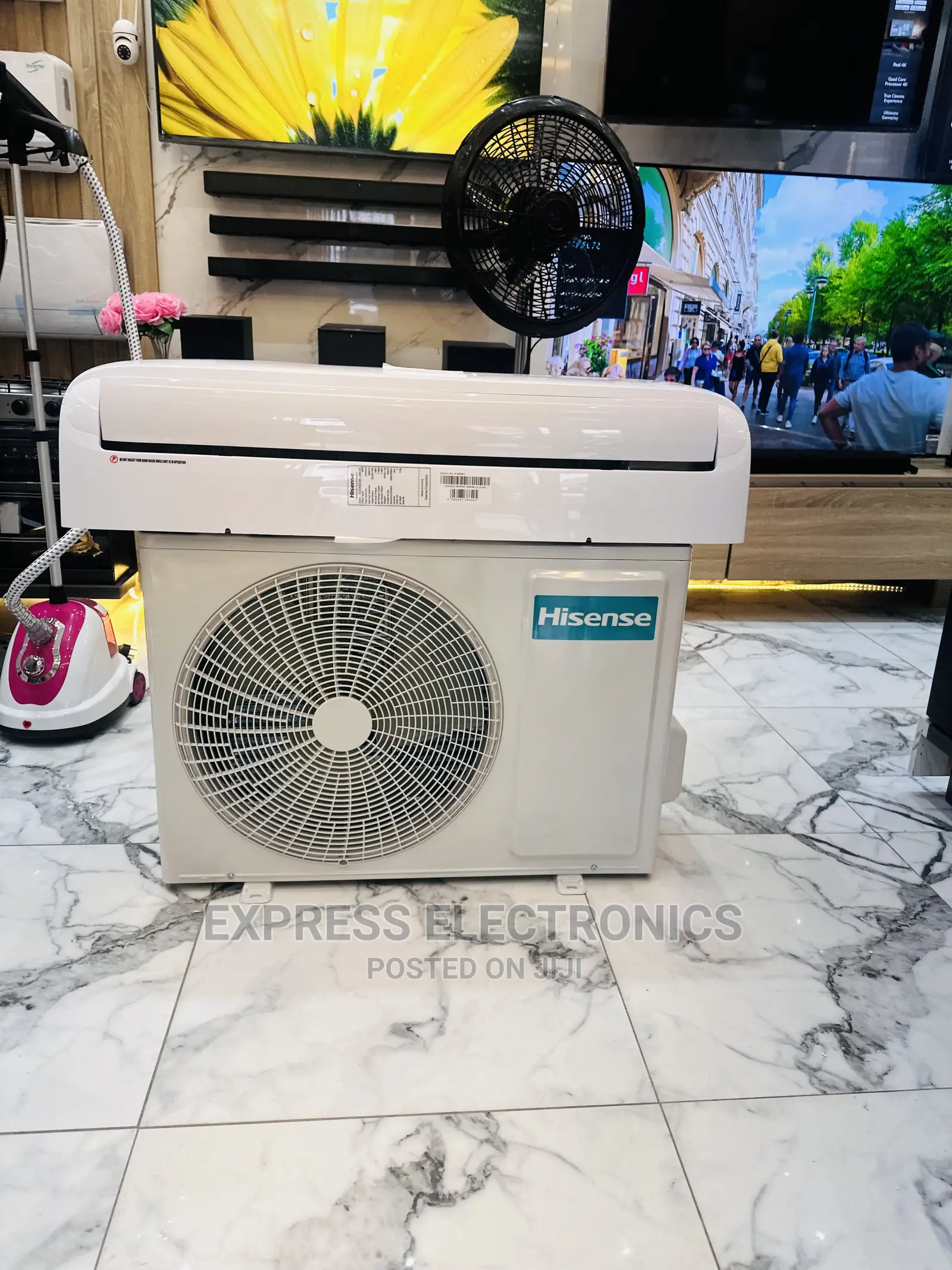  Split R410 Gas 2.5hp Hisense AC White