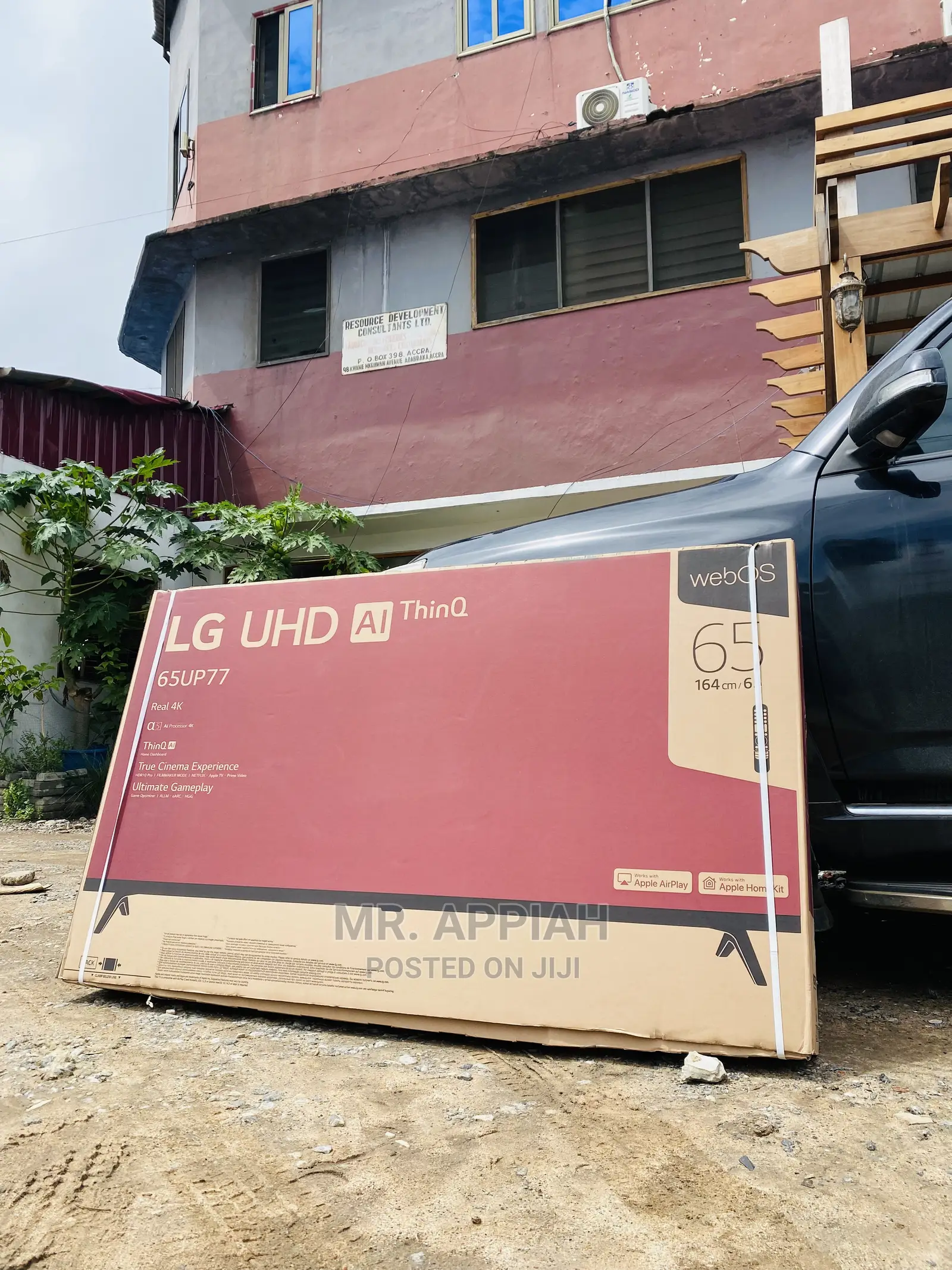 Newly in Stock LG 65” Ultra Hd LED Tv(Black)65UP7750 