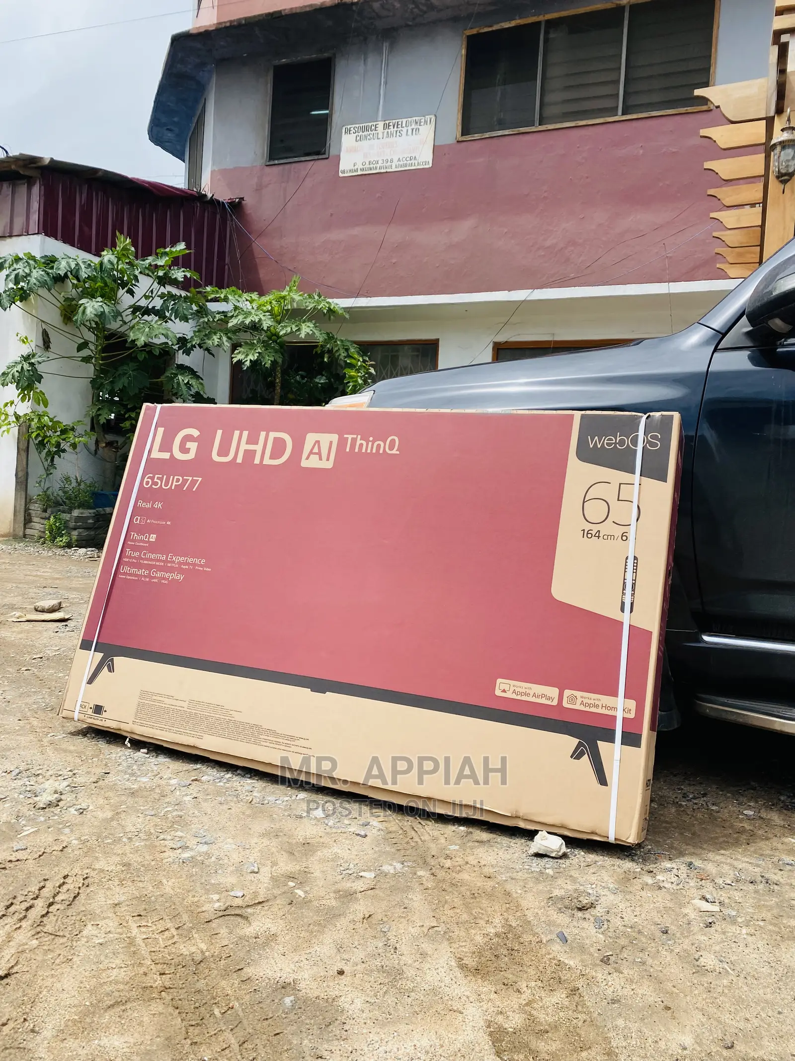 Newly in Stock LG 65” Ultra Hd LED Tv(Black)65UP7750 