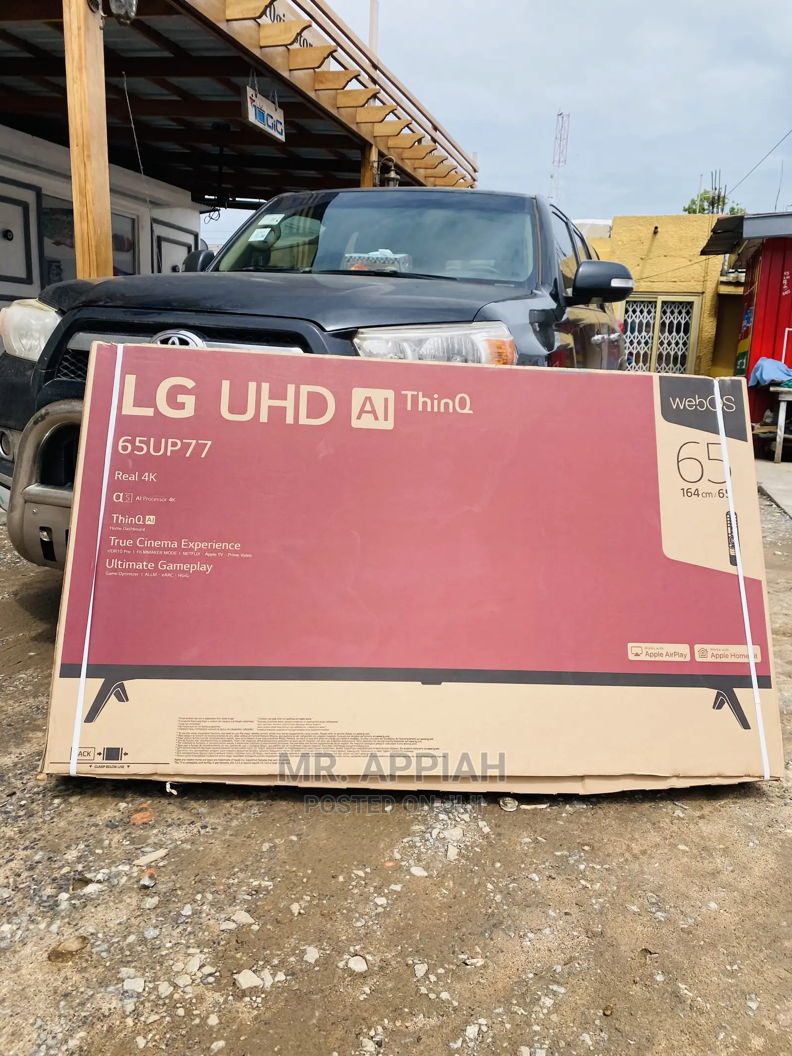 Enjoy Great Content on LG(65UP7750)65” Smart LED Tv on Sale