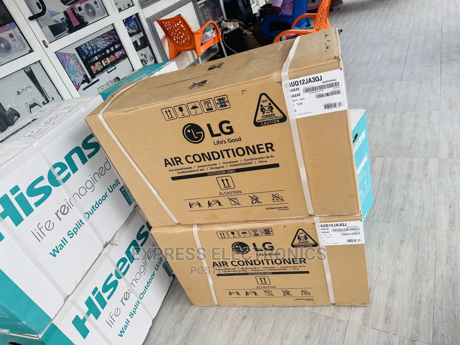 1.5hp Split Dual Inverter LG Rapid Cooling Unit