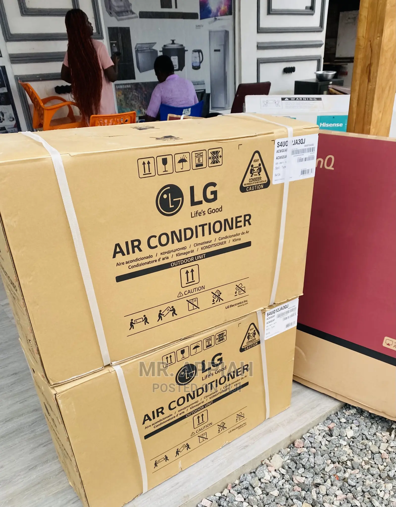 Fast Cooling Energy Saving LG Dualcool Inverter Ac