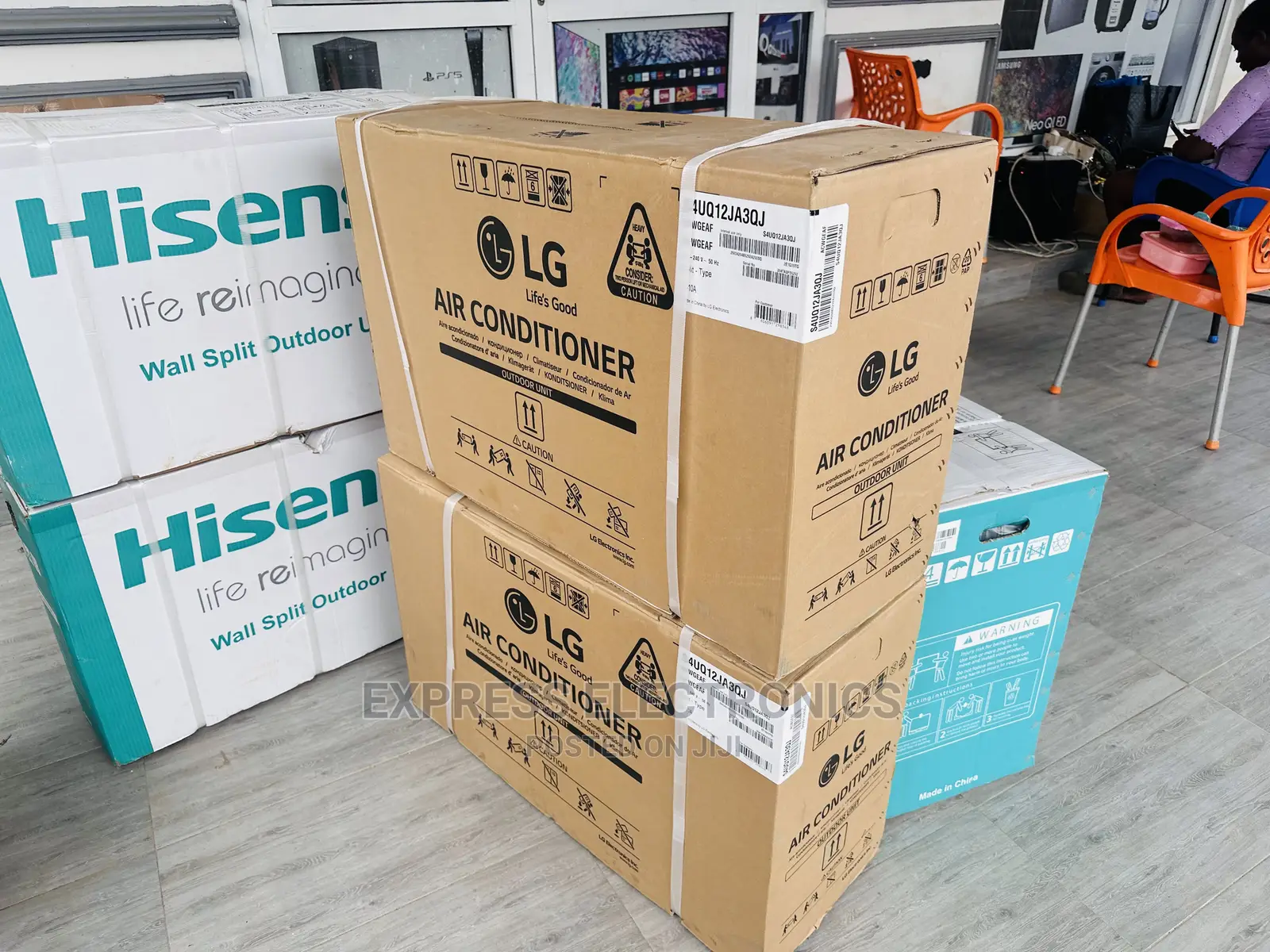 Multi Folds Evaporator Split Dual Inverter 1.5hp LG
