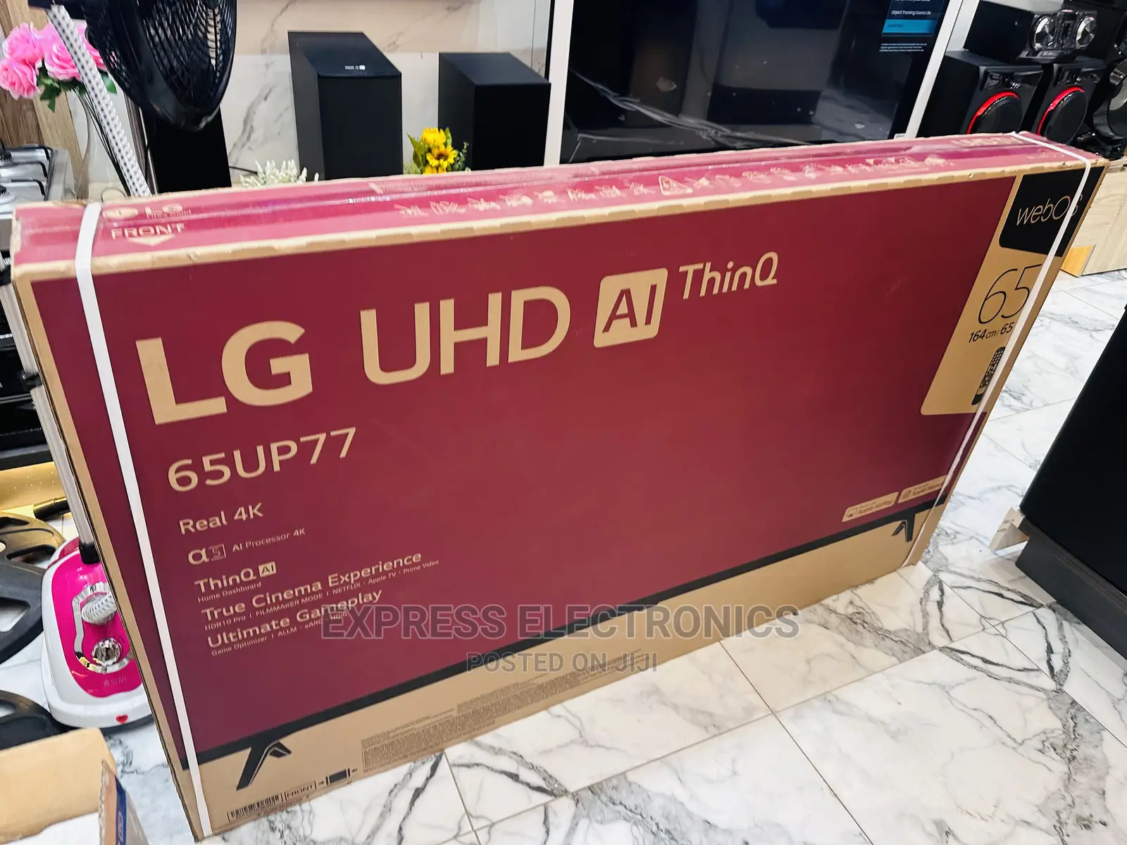 High Contrast UHD Display LG 65”Up7760