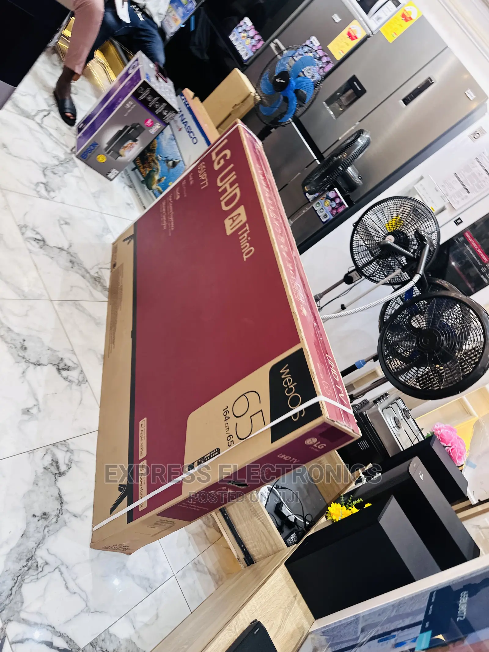 Call  for LG UHD Up77 Series 65” Smart Tv 