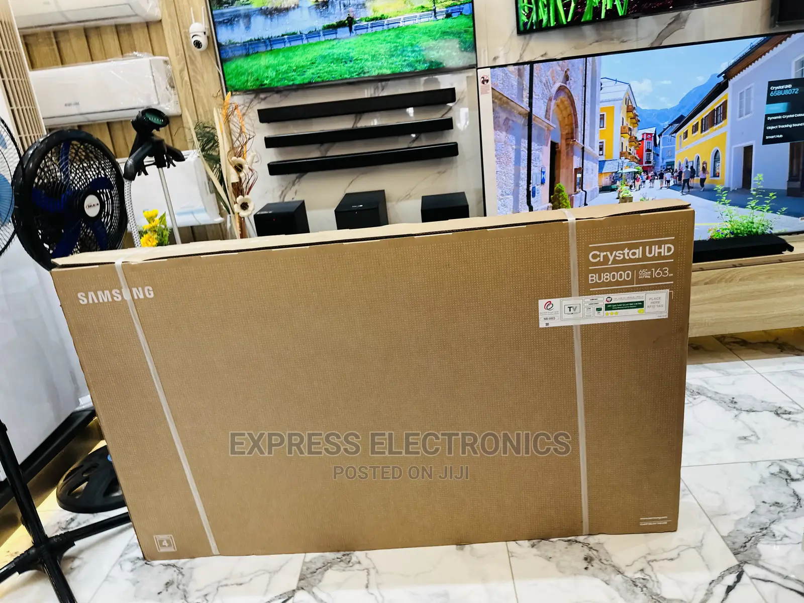 Unlimited Entertainment Samsung UHD Smart 65”Series 8 Tv