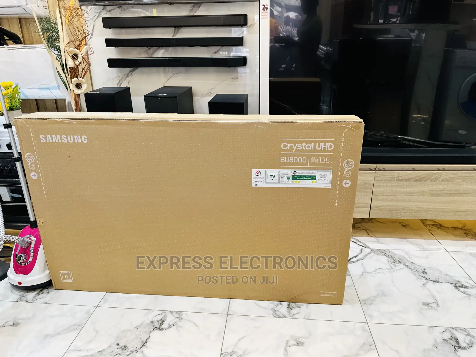 Samsung Triluminos Display UHD Screen 55”Bu8000 Tv